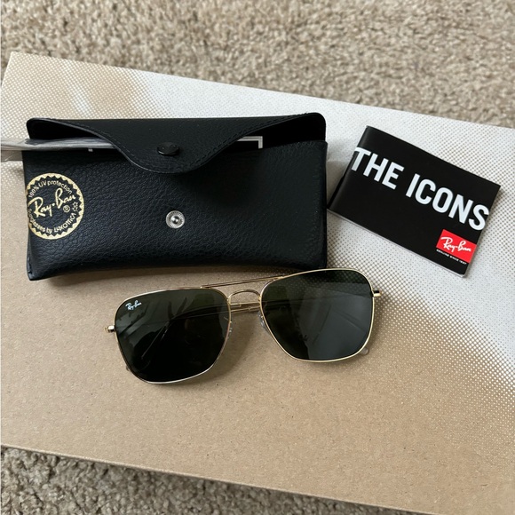 Ray Ban Caravan Sunglasses - Picture 2 of 4